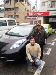 出発前にパチリ